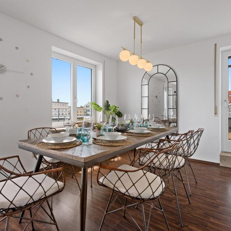 Arbio I Premium Penthouse Apartment Augsburg - Appartamento Attico - 52