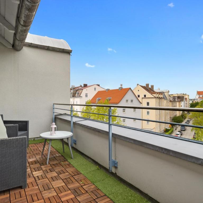 Arbio I Premium Penthouse Apartment Augsburg - Appartamento Attico - 42