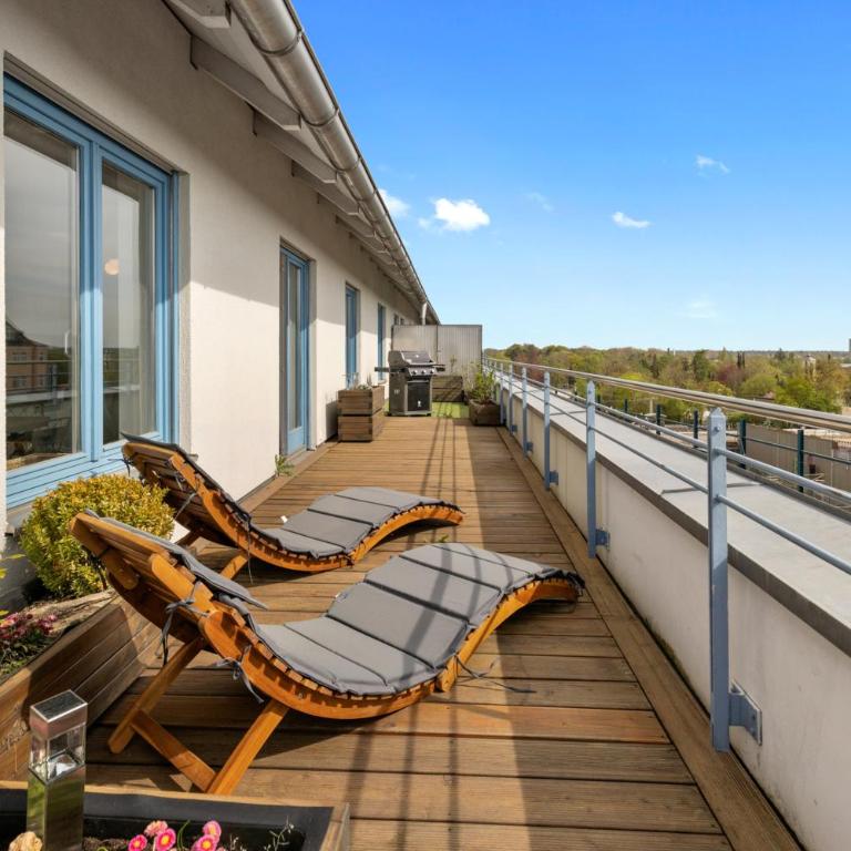 Arbio I Premium Penthouse Apartment Augsburg - Appartamento Attico - 63