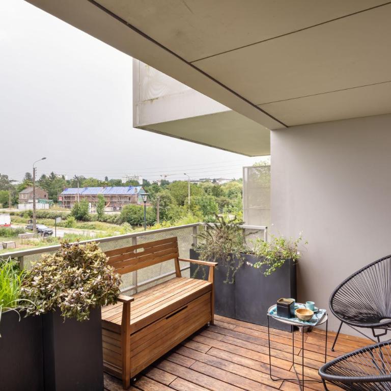 Le Canal - Appt avec balcon - Vue dégagée en bord de Vilaine - Apartment mit 2 Schlafzimmern - 3