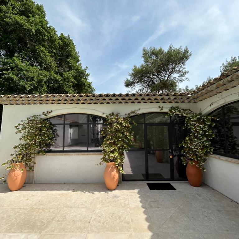 La Bastide des Rosiers - Chambre Double - Vue sur Piscine - 6