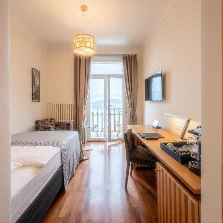Art Deco Hotel Montana Luzern - Einzelzimmer mit Seeblick - 5