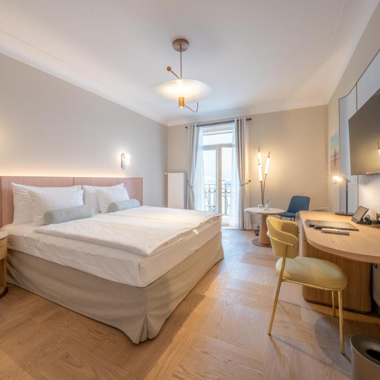 Art Deco Hotel Montana Luzern - Deluxe Zimmer mit Seeblick - 3