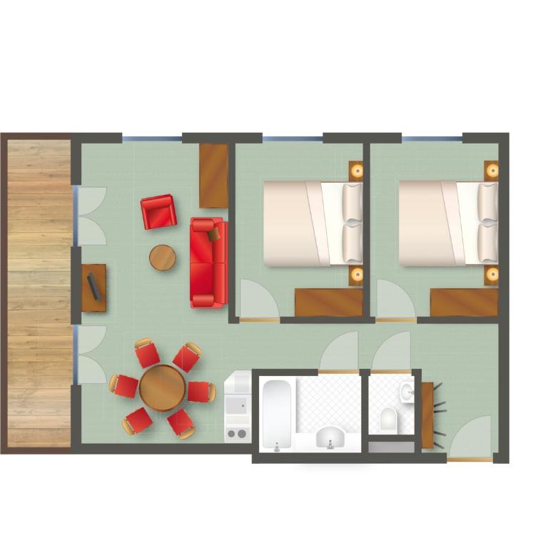 Apart-Hotel Filomena - Apartment (4 Erwachsene) - 6