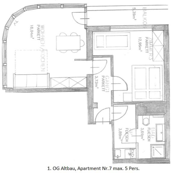 Mo's Apartments - Apartment mit 1 Schlafzimmer - 16