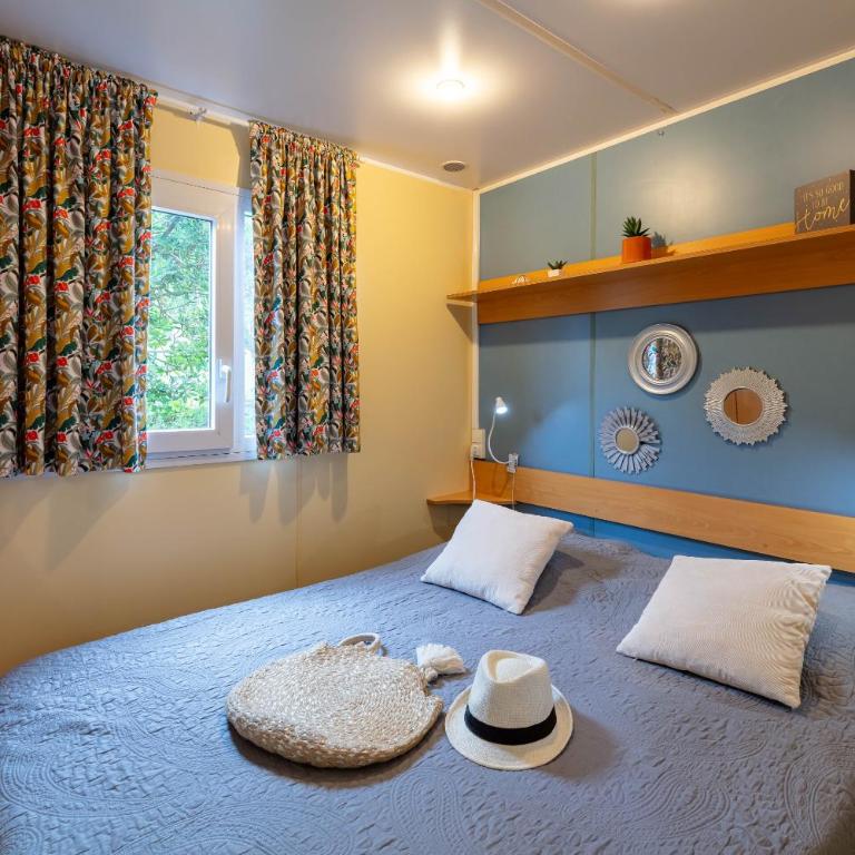 La Doucette, mobil-home climatisé au cœur du vignoble et à 50m de la mer - Deluxe Bungalow mit Gartenblick - 2