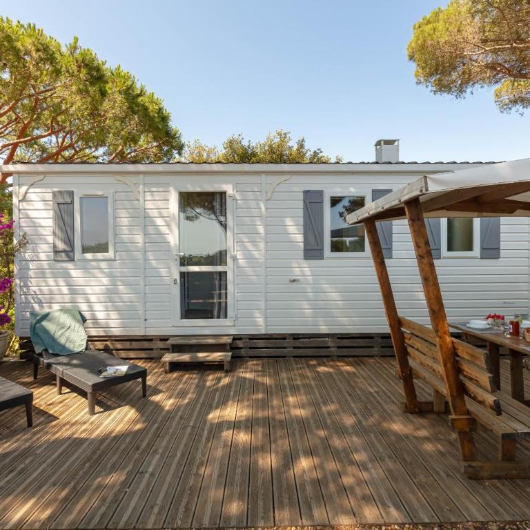 L Arbousier, mobil-home vue dégagée sur la mer - Deluxe Bungalow mit Meerblick - 1