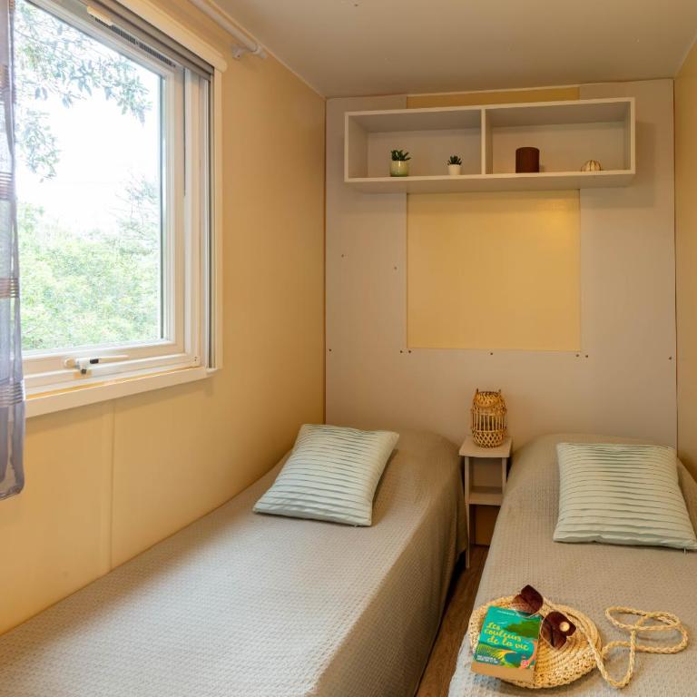 L Arbousier, mobil-home vue dégagée sur la mer - Deluxe Bungalow mit Meerblick - 7
