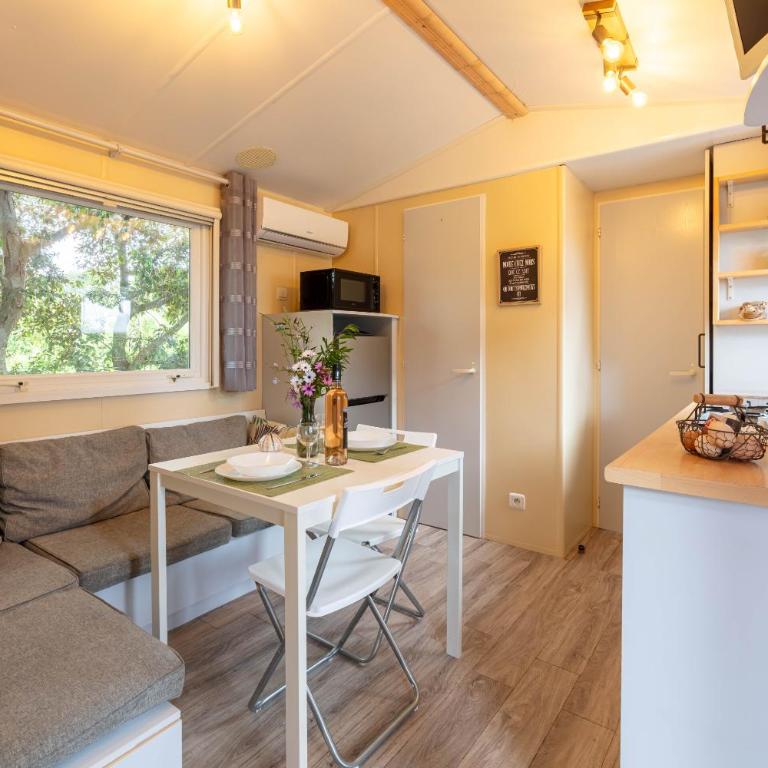 L Arbousier, mobil-home vue dégagée sur la mer - Deluxe Bungalow mit Meerblick - 5