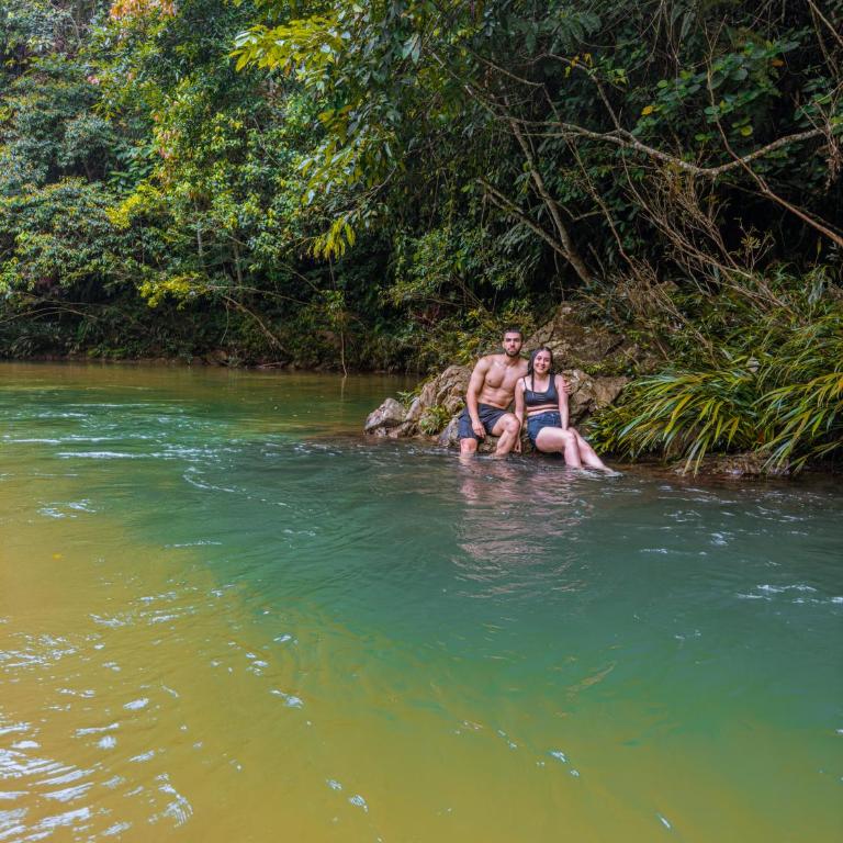 Glamping Río Claro - Deluxe Double Room with Balcony - 13