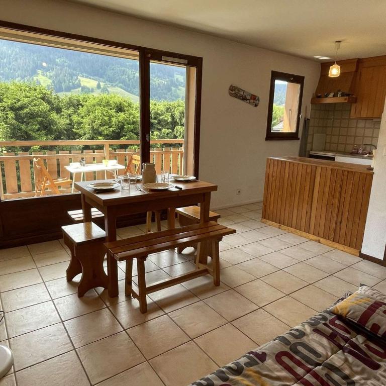 Charmant studio à Praz-Sur-Arly pour 5 pers. proche ski et lac, parking et casier à ski inclus - Appartement 1 Chambre - 5