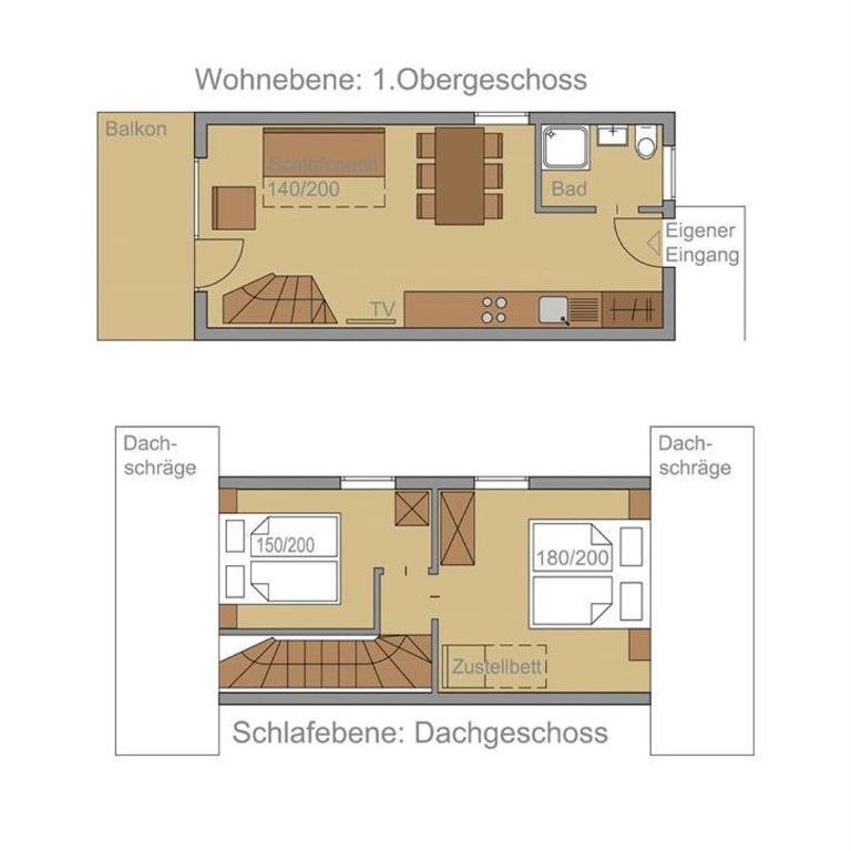 Ferienwohnungen Nachbaur - Apartment mit Dusche - 4