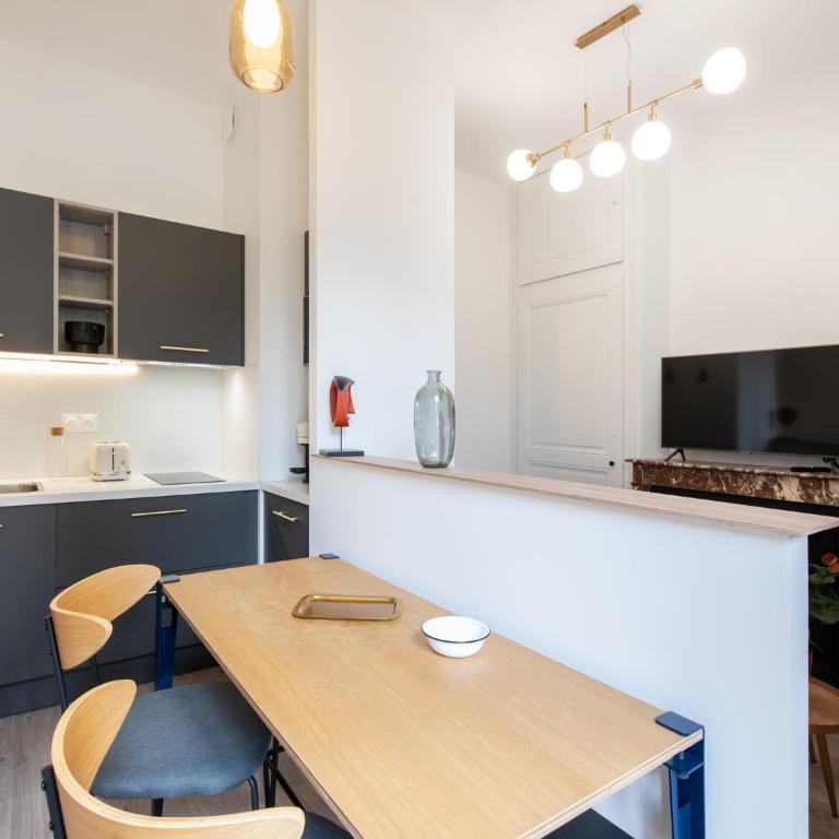RAFFINE - Part-Dieu l Vue cours l Terrasse by Dreamy Flat Lyon - Apartment mit 1 Schlafzimmer - 17