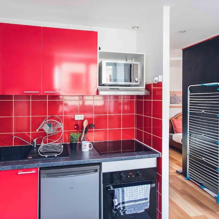 Studio cosy proche centre-ville et gare - Apartment mit 1 Schlafzimmer - 20