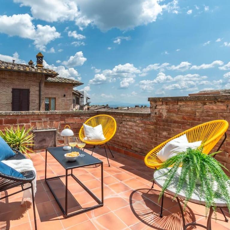 Mimosa- Loft elegante con terrazza nel centro di Siena - One-Bedroom Apartment - 1