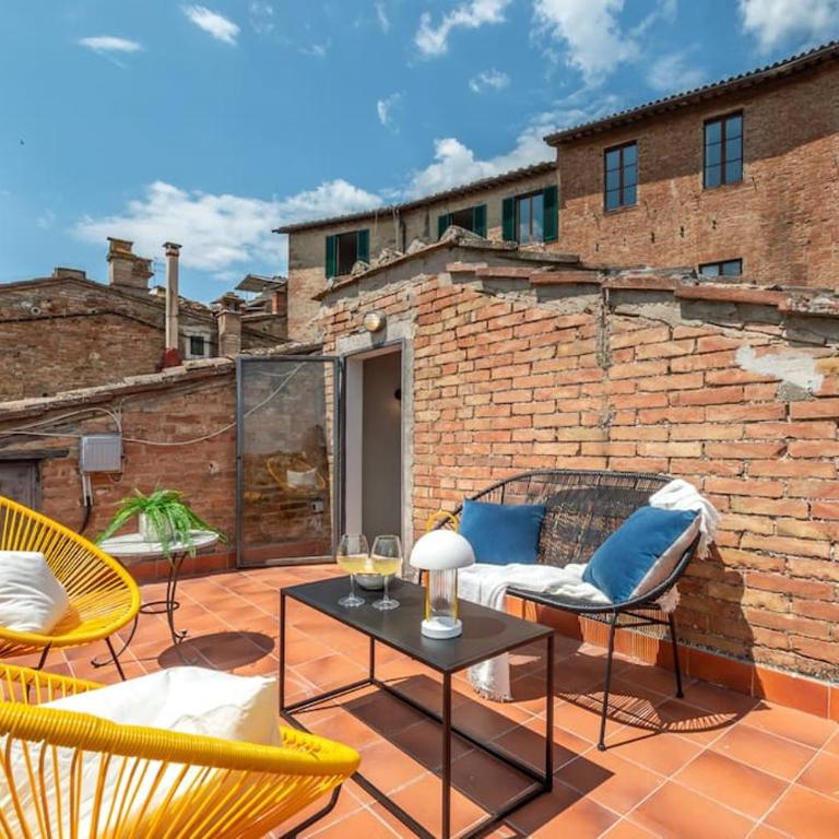 Mimosa- Loft elegante con terrazza nel centro di Siena - One-Bedroom Apartment - 8