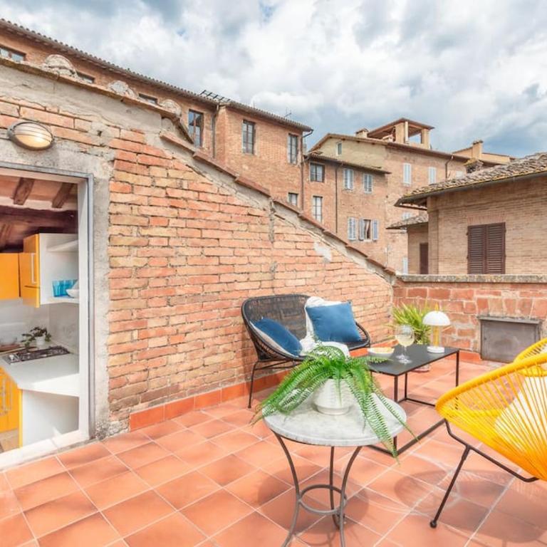 Mimosa- Loft elegante con terrazza nel centro di Siena - One-Bedroom Apartment - 10