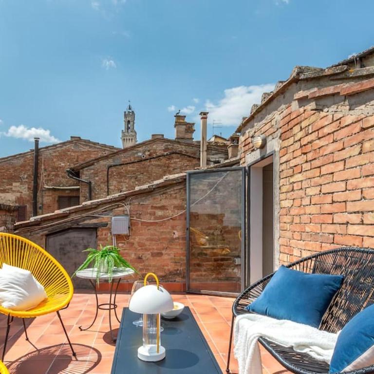 Mimosa- Loft elegante con terrazza nel centro di Siena - One-Bedroom Apartment - 18
