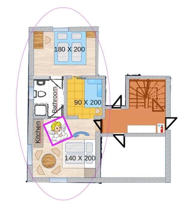 Zum Engelreich ruhig, ländlich, stadtnah - Appartamento con 2 Camere da Letto - 21