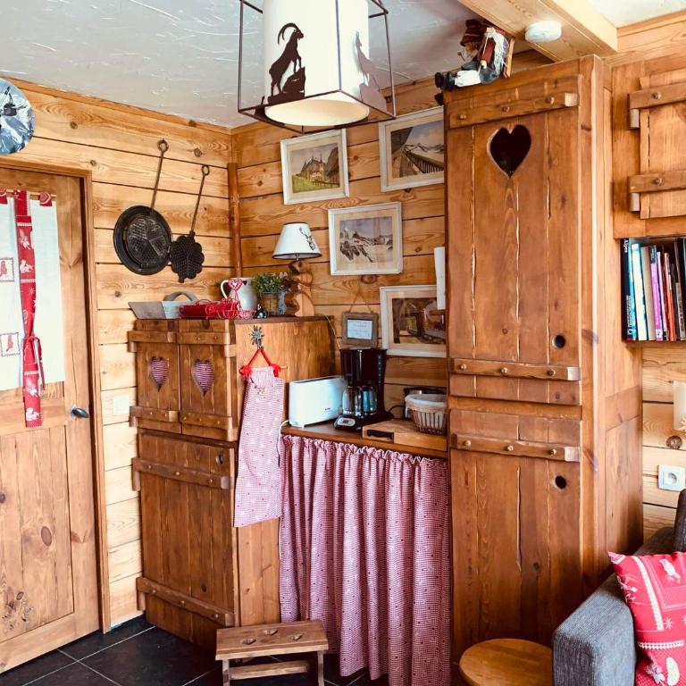 Studio montagnard 3 pers, Arc 1600, vue Mont Blanc - FR-1-411-468 - Studio - 15