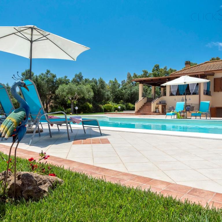 Alghero Villa Marlena with pool for exclusive use for 10 people - Casa Vacanze con 4 Camere da Letto - 75