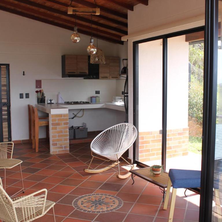 Mesa De los Santos, Balcones De los Santos Cabaña Lounge Eugenia - Casa de 2 dormitorios - 17