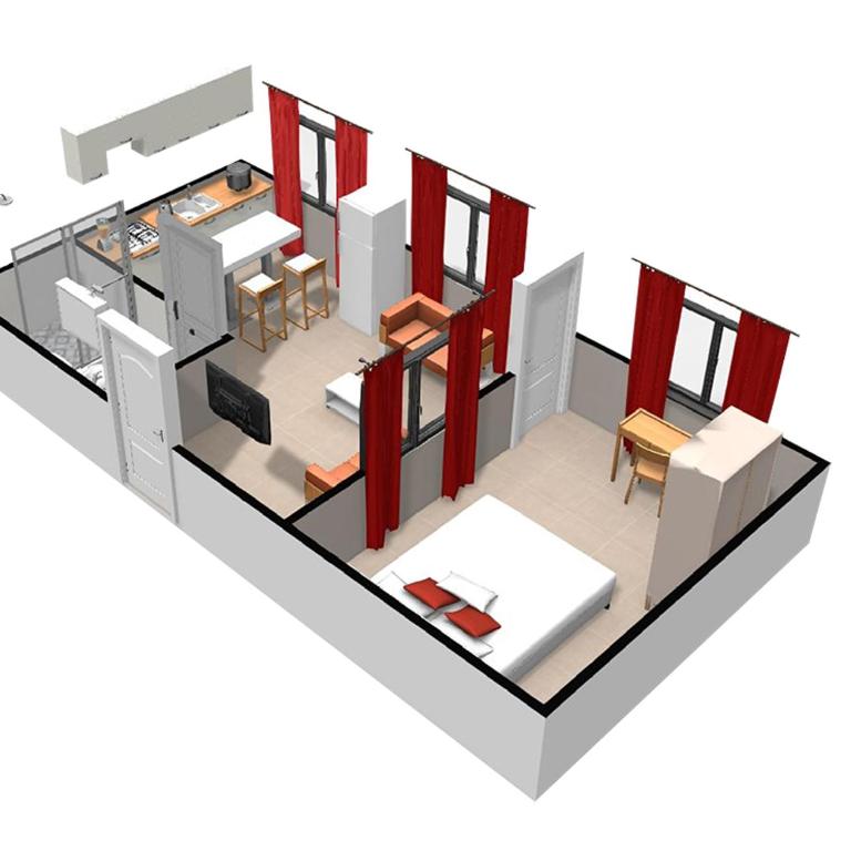 Bello-Oriente-II - Apartamento de 1 dormitorio - 6