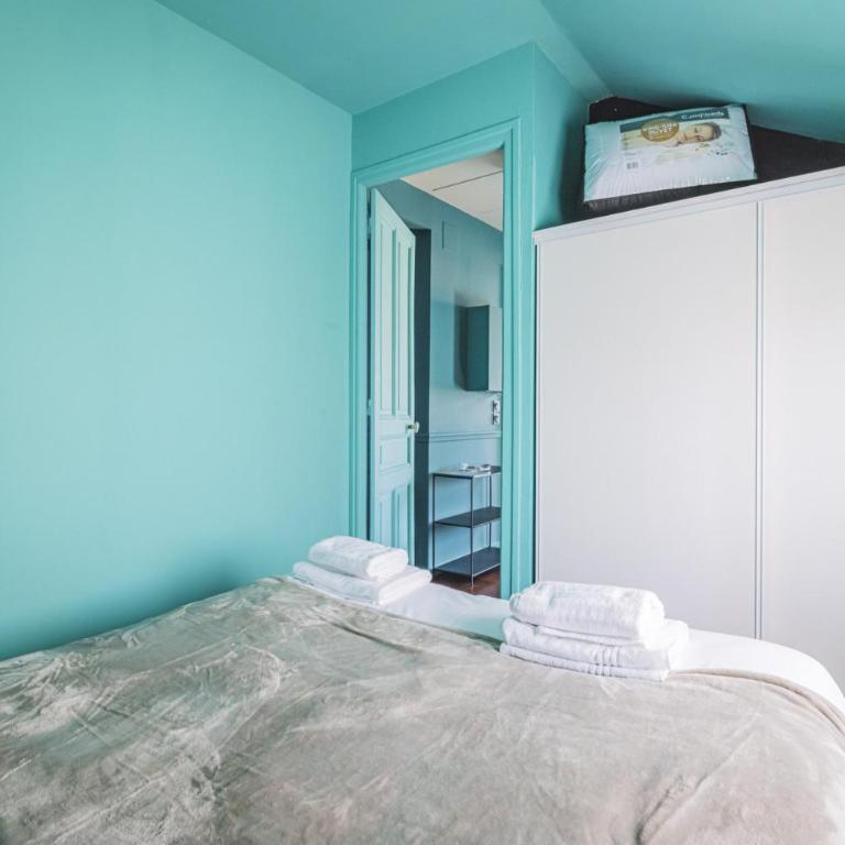 Blue Velvet Reims - Appartement avec Douche - 8
