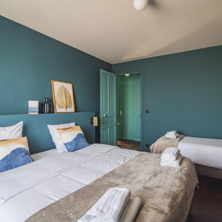 Blue Velvet Reims - Appartement avec Douche - 13