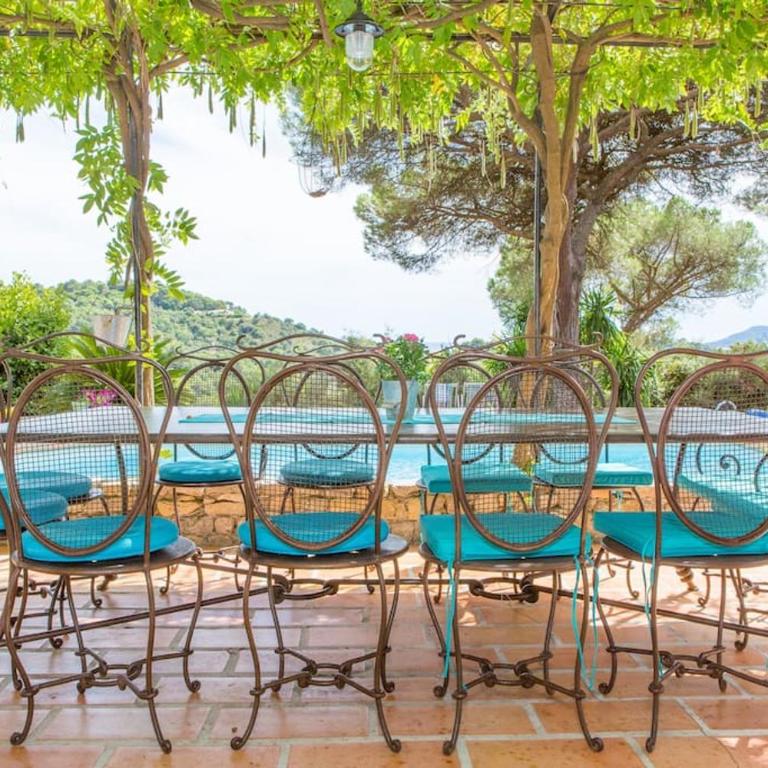 Villa Provençale avec 2 maisons d'amis ,piscine ,Jacuzzi ,vue mer - Villa - 33