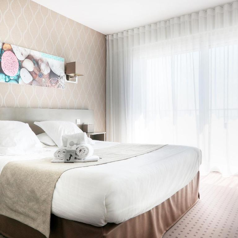 Hôtel La Petite Sirène Quiberon - Chambre Double - Vue sur Mer - 9