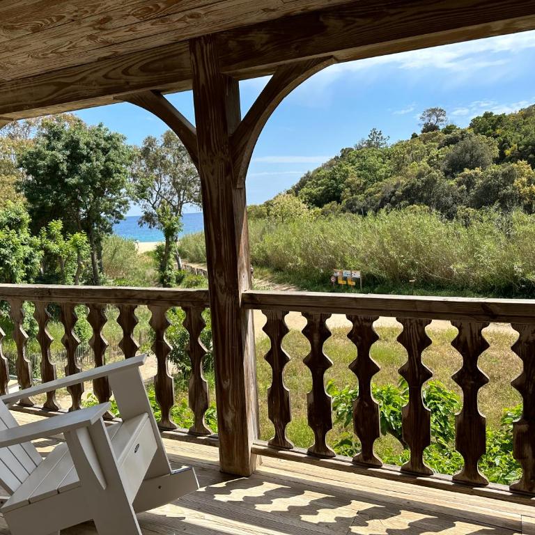 Le Clos des Sept Palmiers - Chambre Double Deluxe avec Terrasse - Vue sur Mer - 11