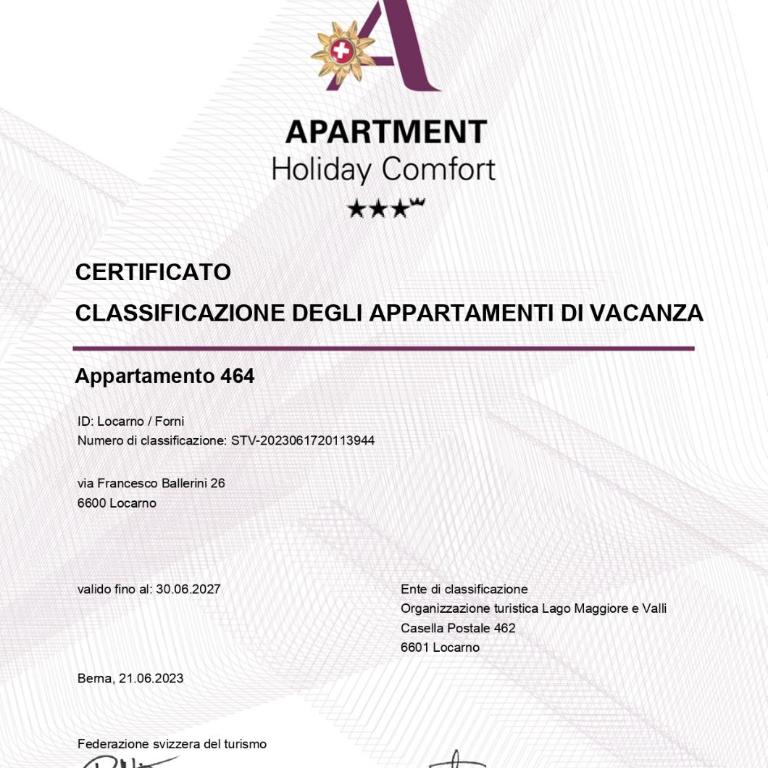 Appartamento 464 nel CUORE di Locarno con piscina - One-Bedroom Apartment - 11