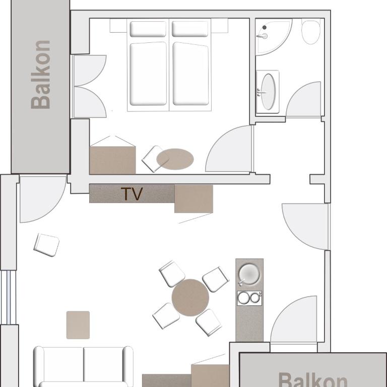 Garni Hotel Walburg - Apartment - 7