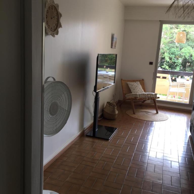 studio cabine rénové dans résidence tranquille ,au calme,200m de la mer avec parking privé - Apartment mit 1 Schlafzimmer - 6