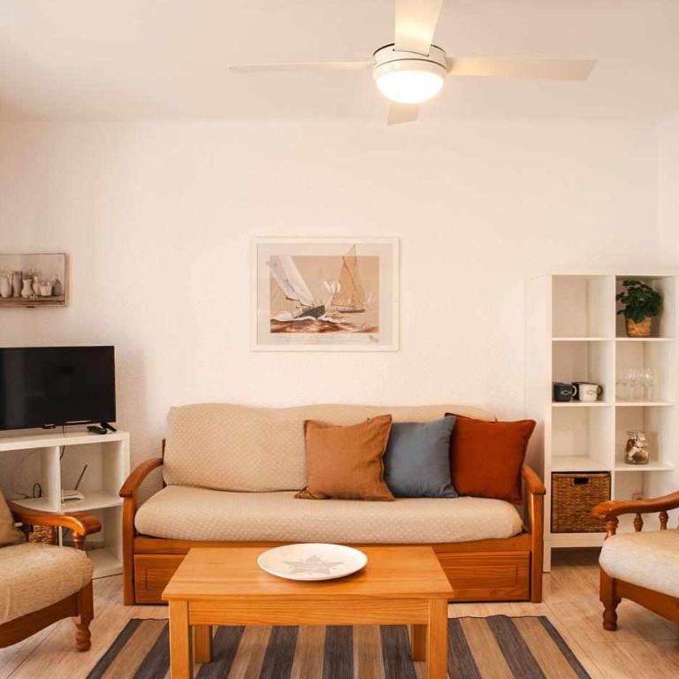 Agradable y tranquilo apto a 500m de la playa - Apartamento con terraza - 15