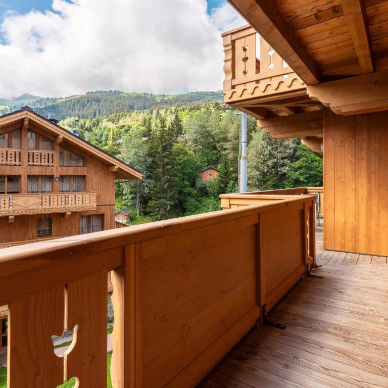 Résidence l'Hévana - Appartements de Prestige Méribel Centre - Appartement Exceptionnel 2 Chambres avec Cheminée et Sauna (6 Personnes) - 10