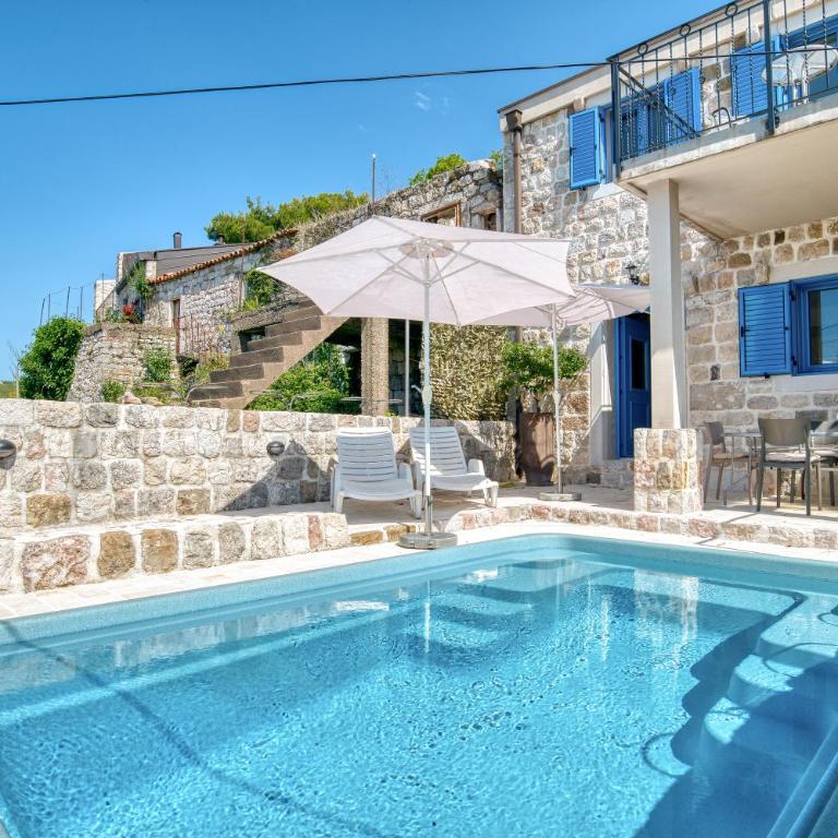 Villa Old Olive - Kuća sa 1 Spavaćom Sobom i Sopstvenim Bazenom - 5