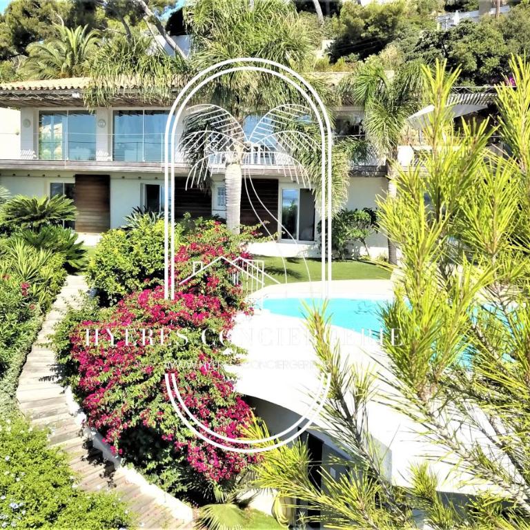 Prestigieuse Villa Piscine vue mer-WiFi CLiM By HC 4 chambres - vue mer époustouflante Parking-WIFI BY HC - Villa mit privatem Pool - 26