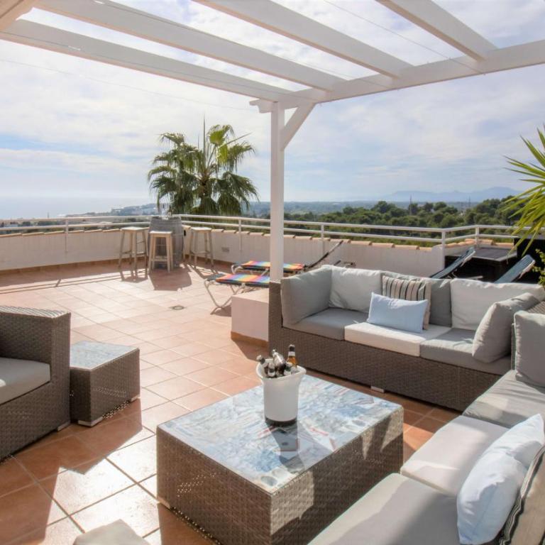 LUXURY Atico con terraza, BBQ y vistas increibles ALBERT VILLAS - Apartamento con vistas al mar - 2