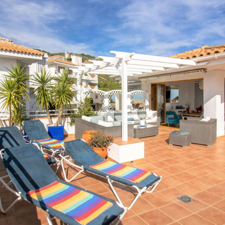 LUXURY Atico con terraza, BBQ y vistas increibles ALBERT VILLAS - Apartamento con vistas al mar - 5