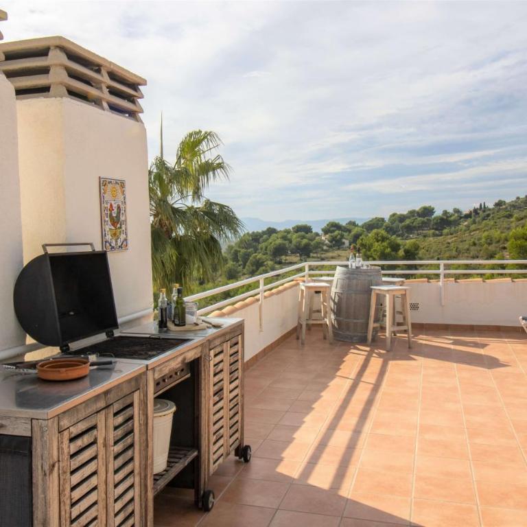 LUXURY Atico con terraza, BBQ y vistas increibles ALBERT VILLAS - Apartamento con vistas al mar - 40