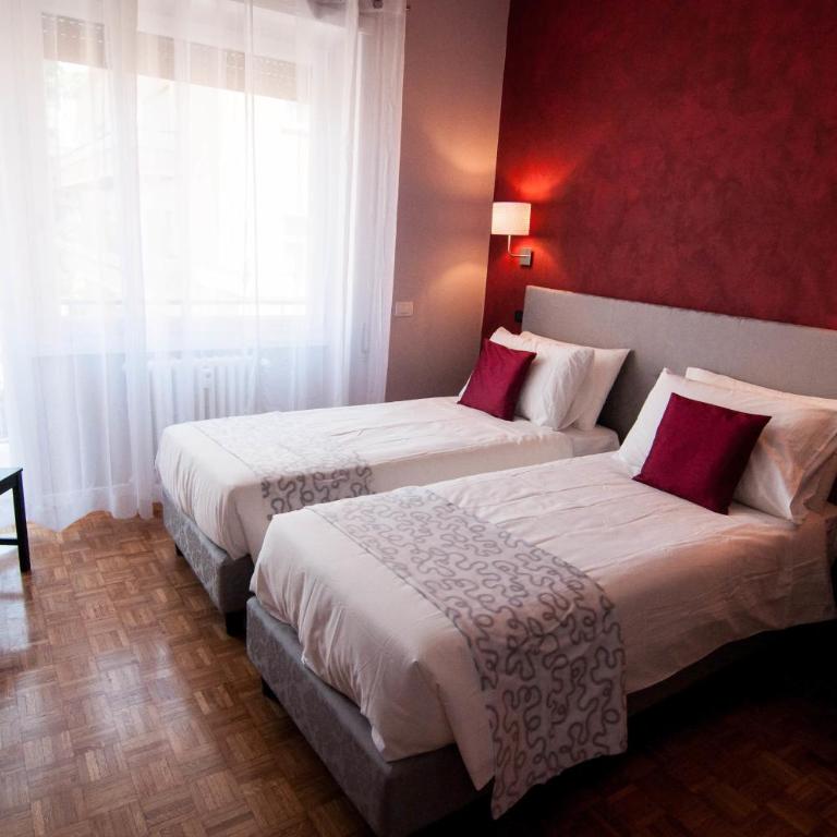 B&B Roma 474 - Camera Matrimoniale/Doppia con Letti Singoli con Bagno Privato - 8