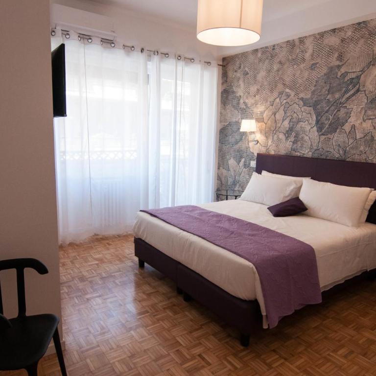 B&B Roma 474 - Camera Matrimoniale/Doppia con Letti Singoli con Bagno Privato - 10