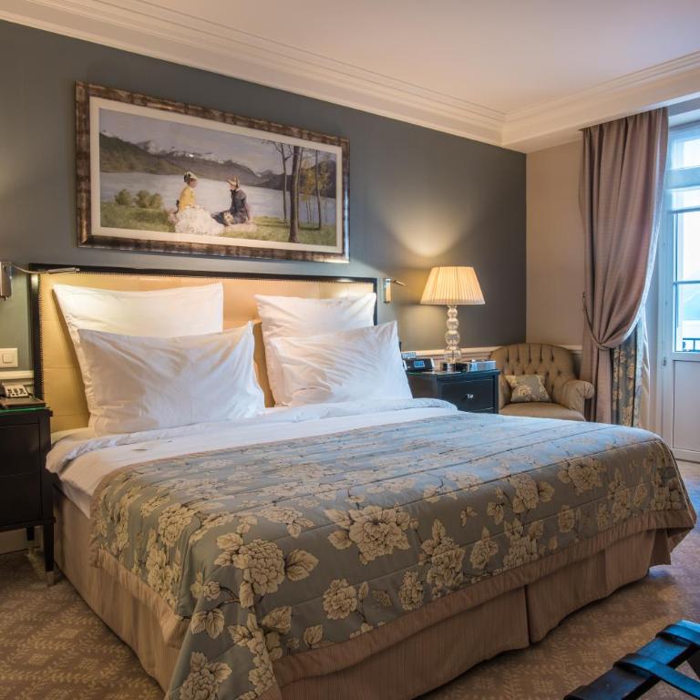 Grand Hotel du Lac - Relais & Châteaux - Chambre Deluxe - Vue sur Lac - 4