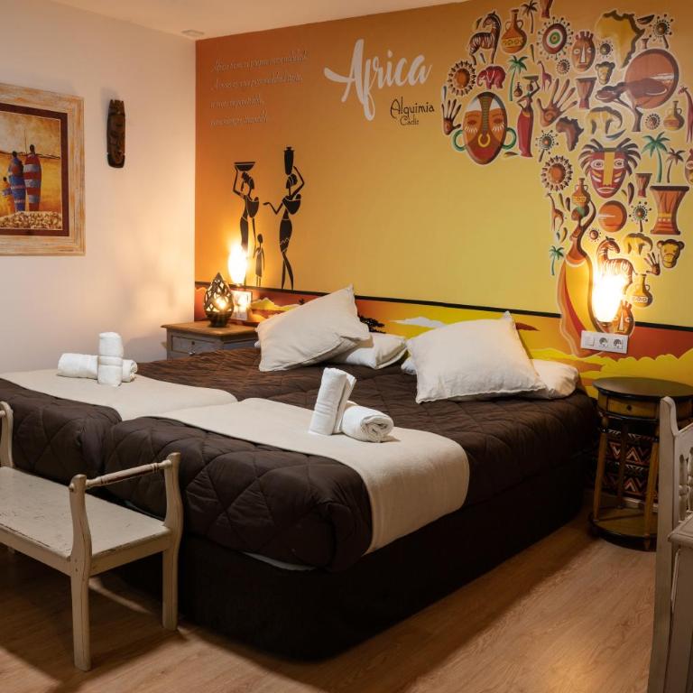 Hotel Alquimia Cadiz - Habitación Doble Económica con baño privado - 7