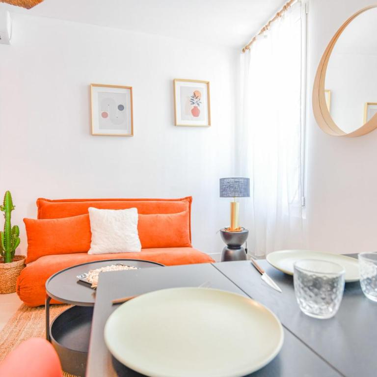 Appart 2 ch clim proche Vieux-Port Gare St-Charles - Apartment - 7