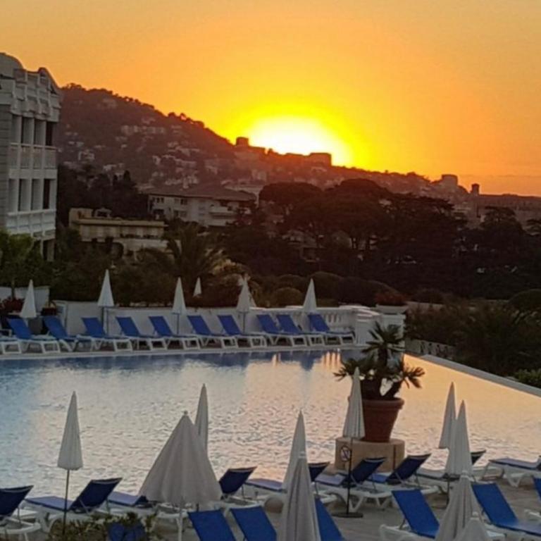 EXCEPTIONNEL sur CANNES vue mer piscine - Appartement 1 Chambre - 18