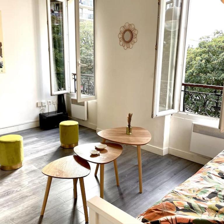 Charming Bright Sunny Studio near Canal St Martin - Appartement 1 Chambre - 11