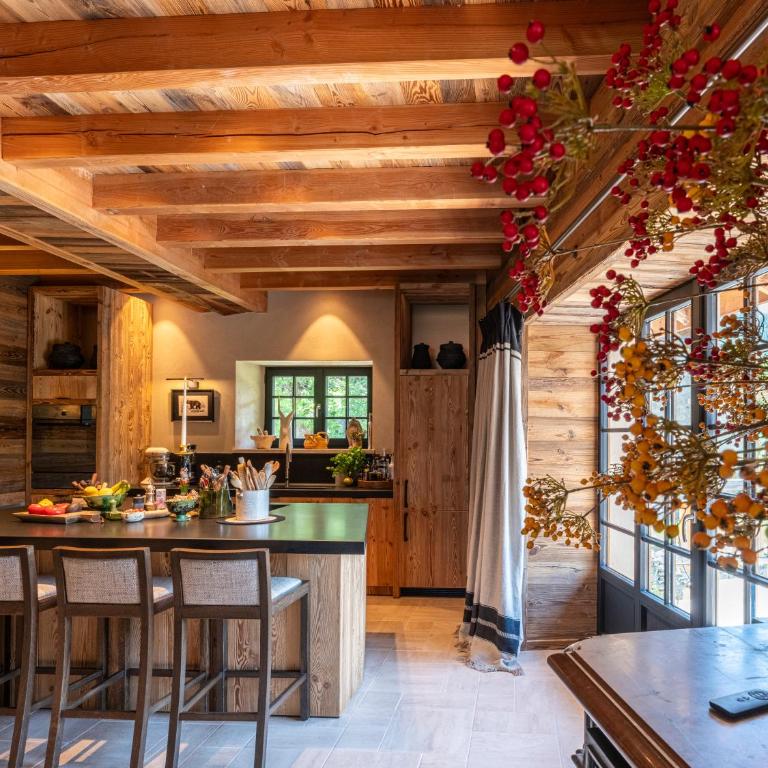 Superbe ferme rénovée en chalet de luxe en PLEINE NATURE - Chalet con 3 Camere da Letto - 17